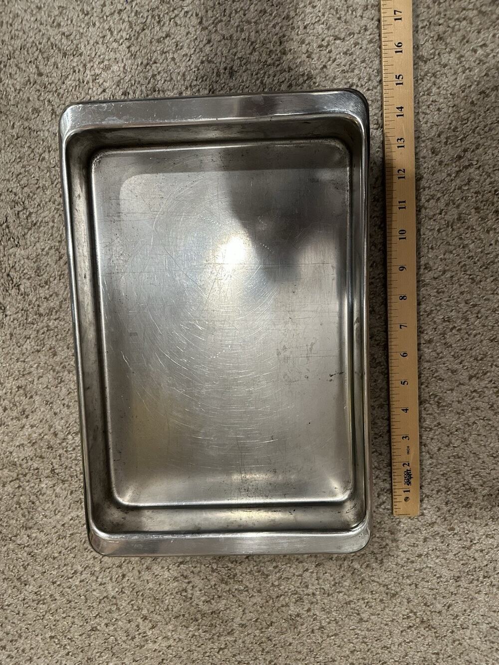 Revere Ware Stainless Steel 9 x 13 x 2 Cake Pan 4 qt #2523 85 Baking